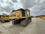 Back of used Komatsu Excavator